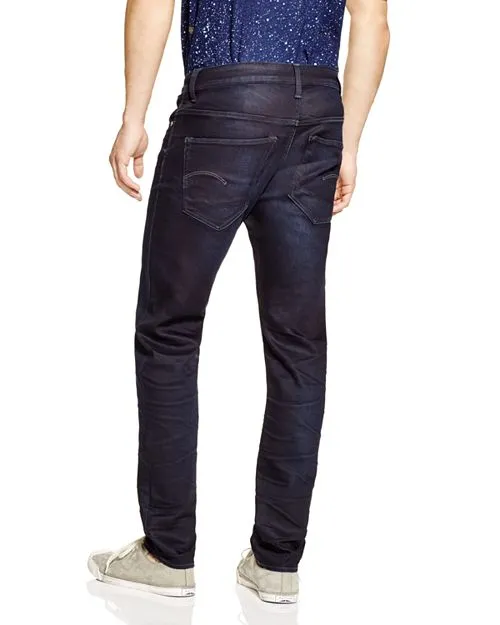 3301 Slander Slim Fit Jeans in Dark Aged G-STAR RAW Blue