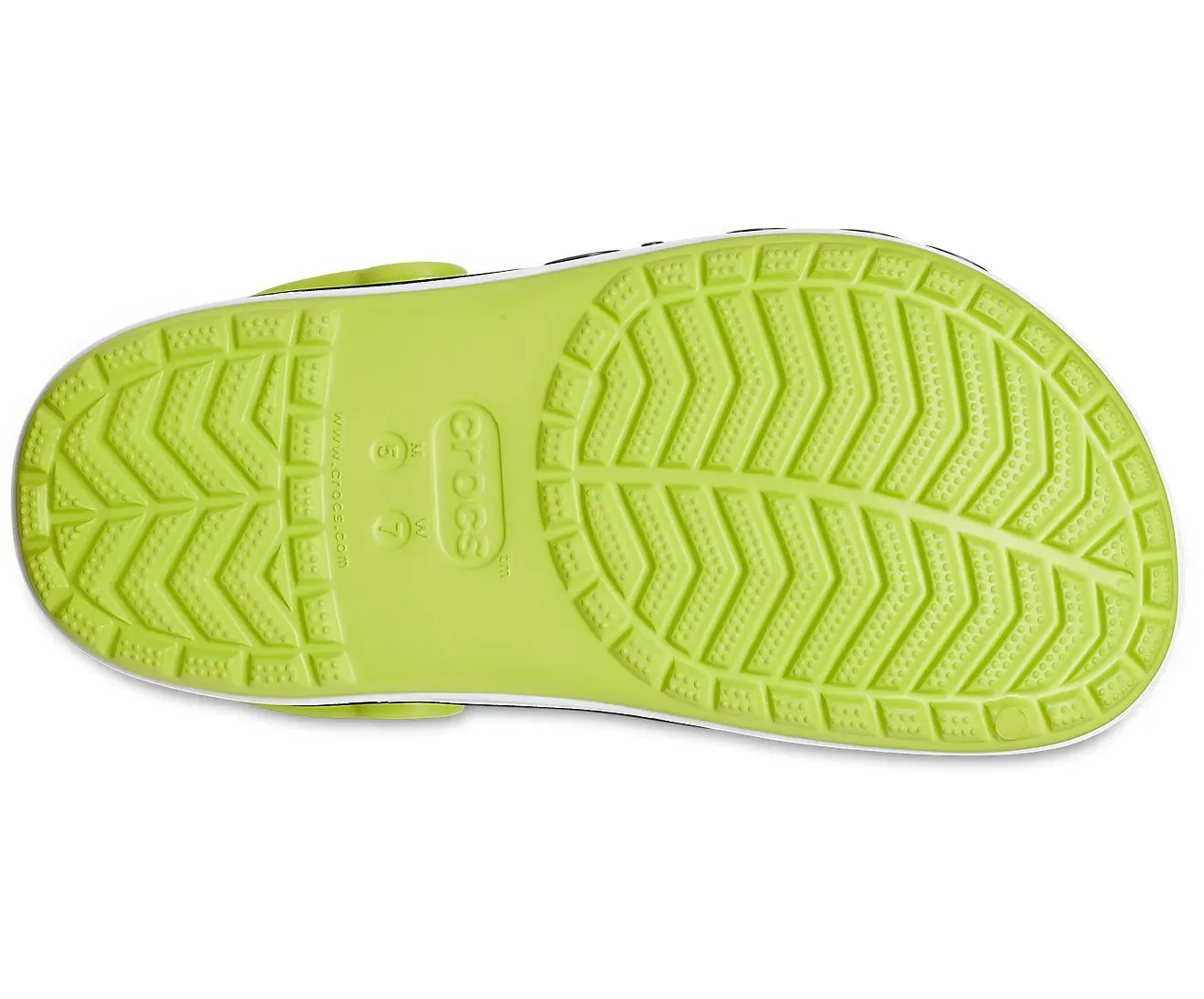 Authentic Crocs Bayaband Clog - Lime Punch/ Navy