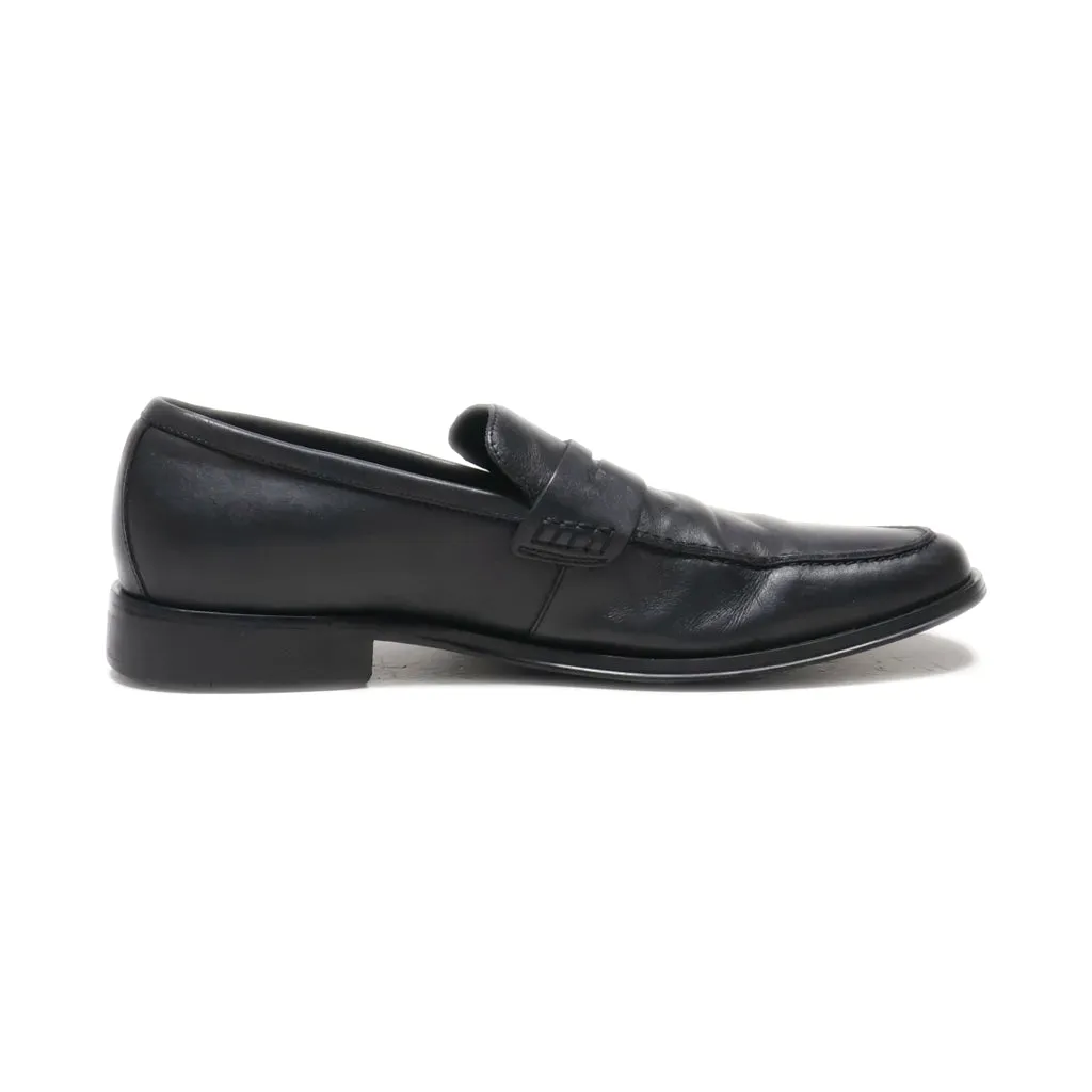 Banana Republic Formal Slip Ons Canvas Black Colour For Men