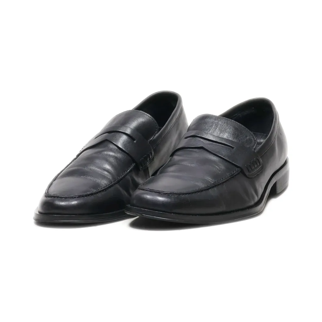 Banana Republic Formal Slip Ons Canvas Black Colour For Men