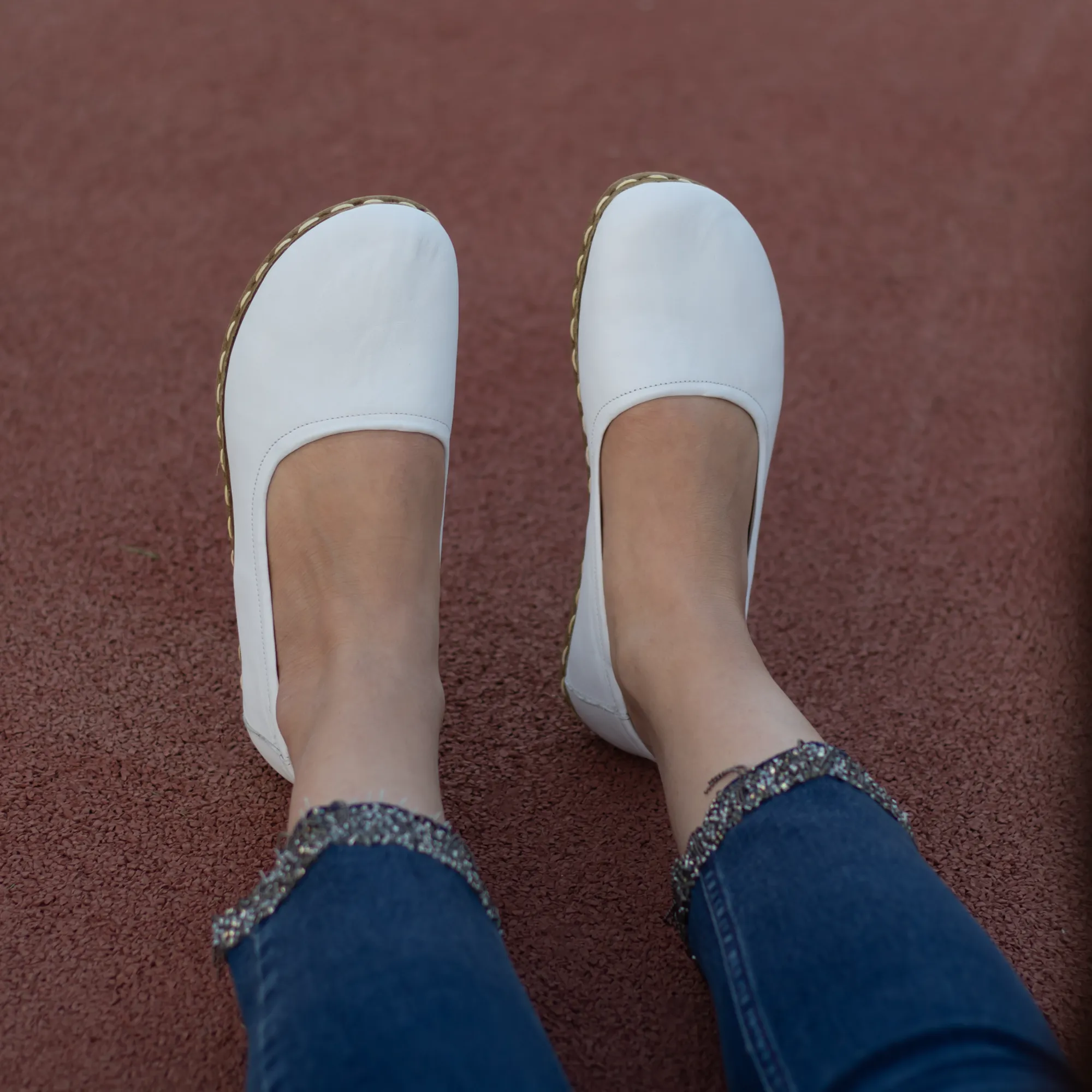 Barefoot Flat Shoes White for Women