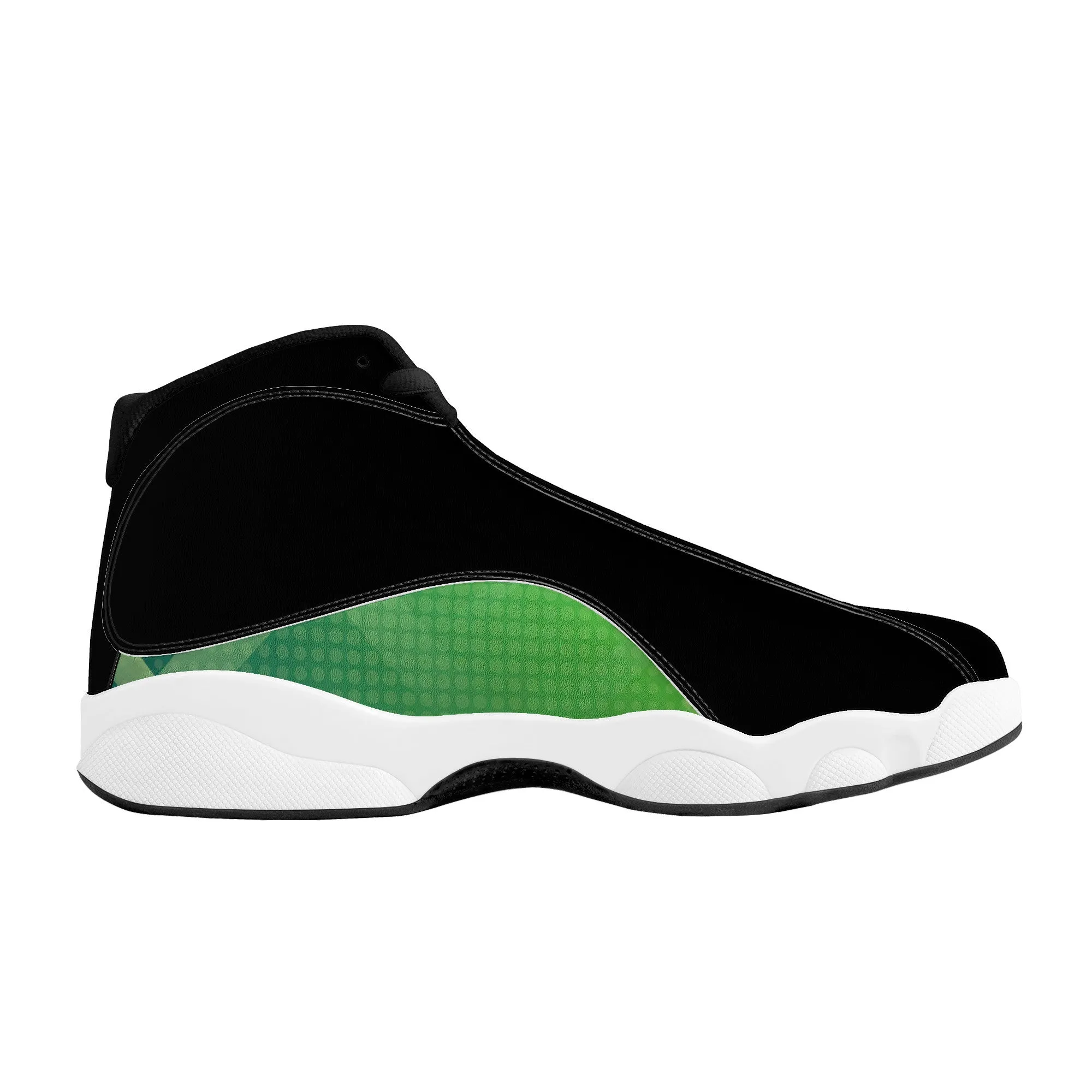 Basketball Shoes - Black/Green