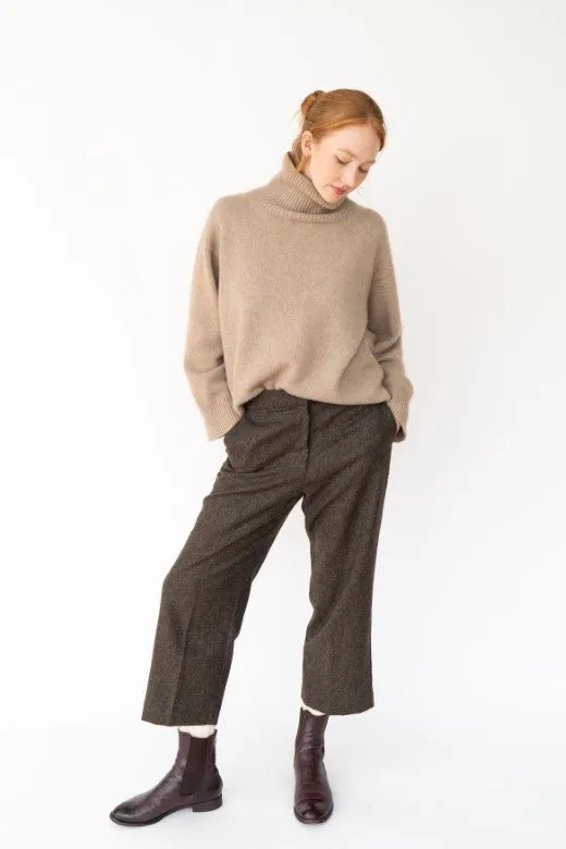 Brown Irish Tweed Trousers