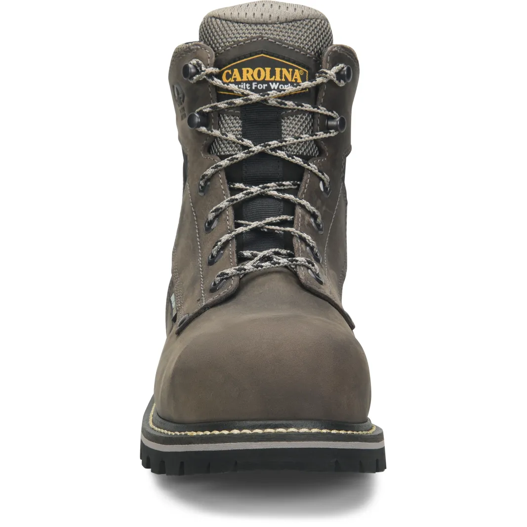 Carolina Men's I-Beam 6" Comp Toe WP PR Work Boot - Gray - CA7540