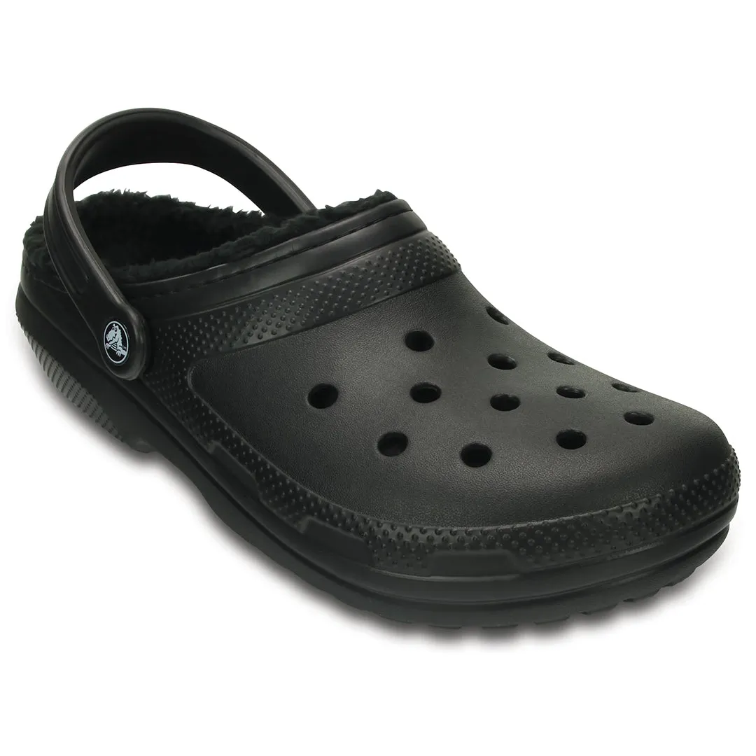 Classic Lined Clog - Black by Crocs