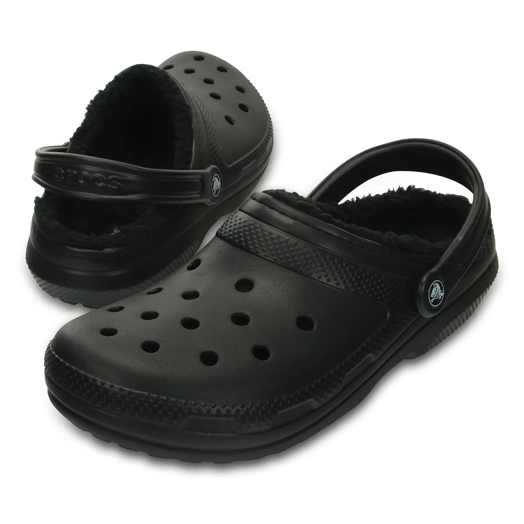 Classic Lined Clog - Black by Crocs