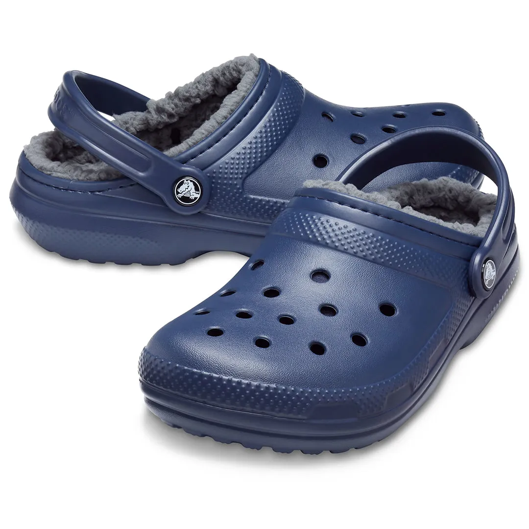 Classic Lined Clog - Navy/Charcoal by Crocs