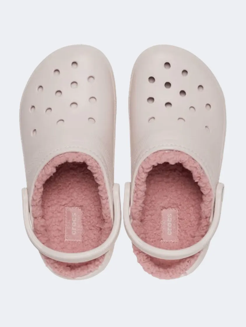 Crocs Classic Lined Clog Unisex Lifestyle Slippers Quartz