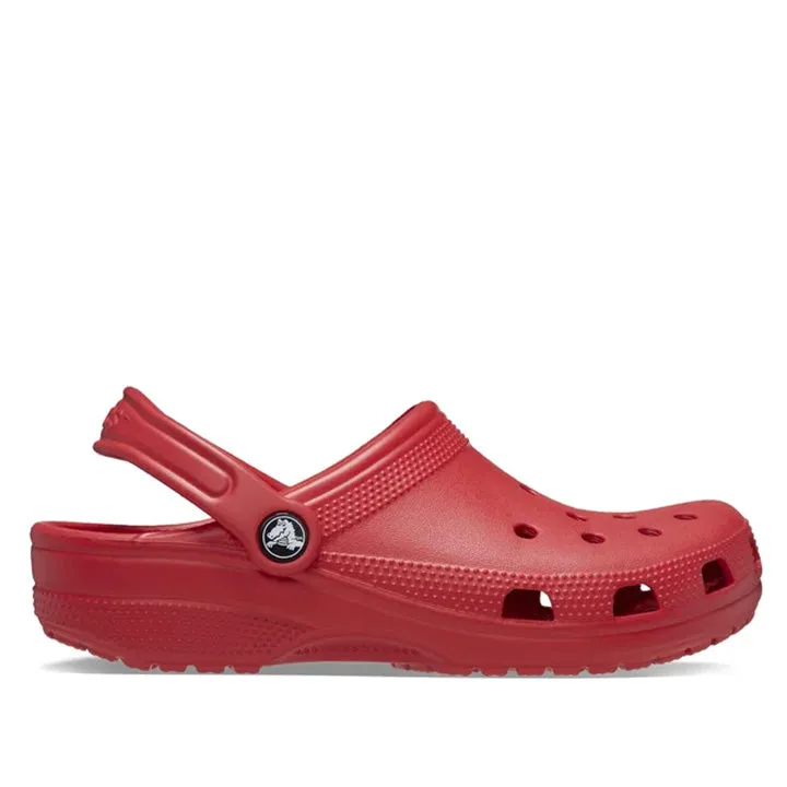 CROCS CLASSIC RED CLOGS