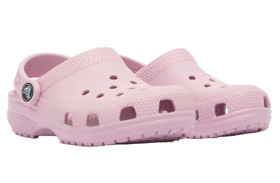 Crocs Girls Classic Clog T Ballerina Pink