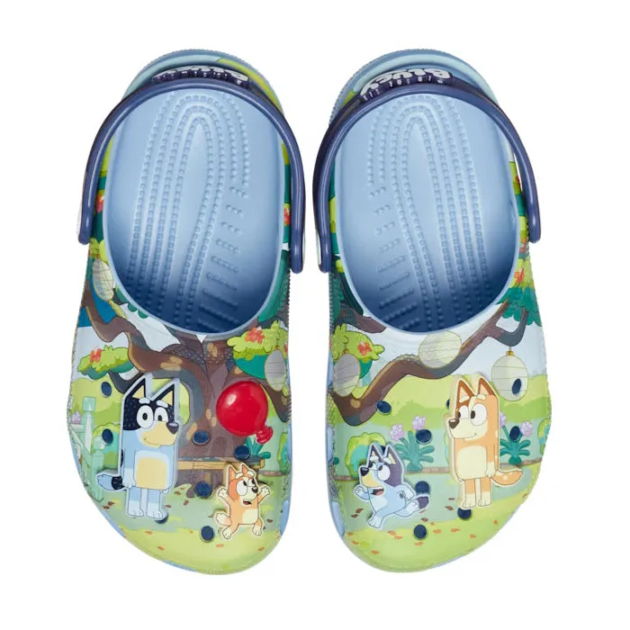 Crocs Kids - Classic Clog Bluey - Junior Youths Sizes