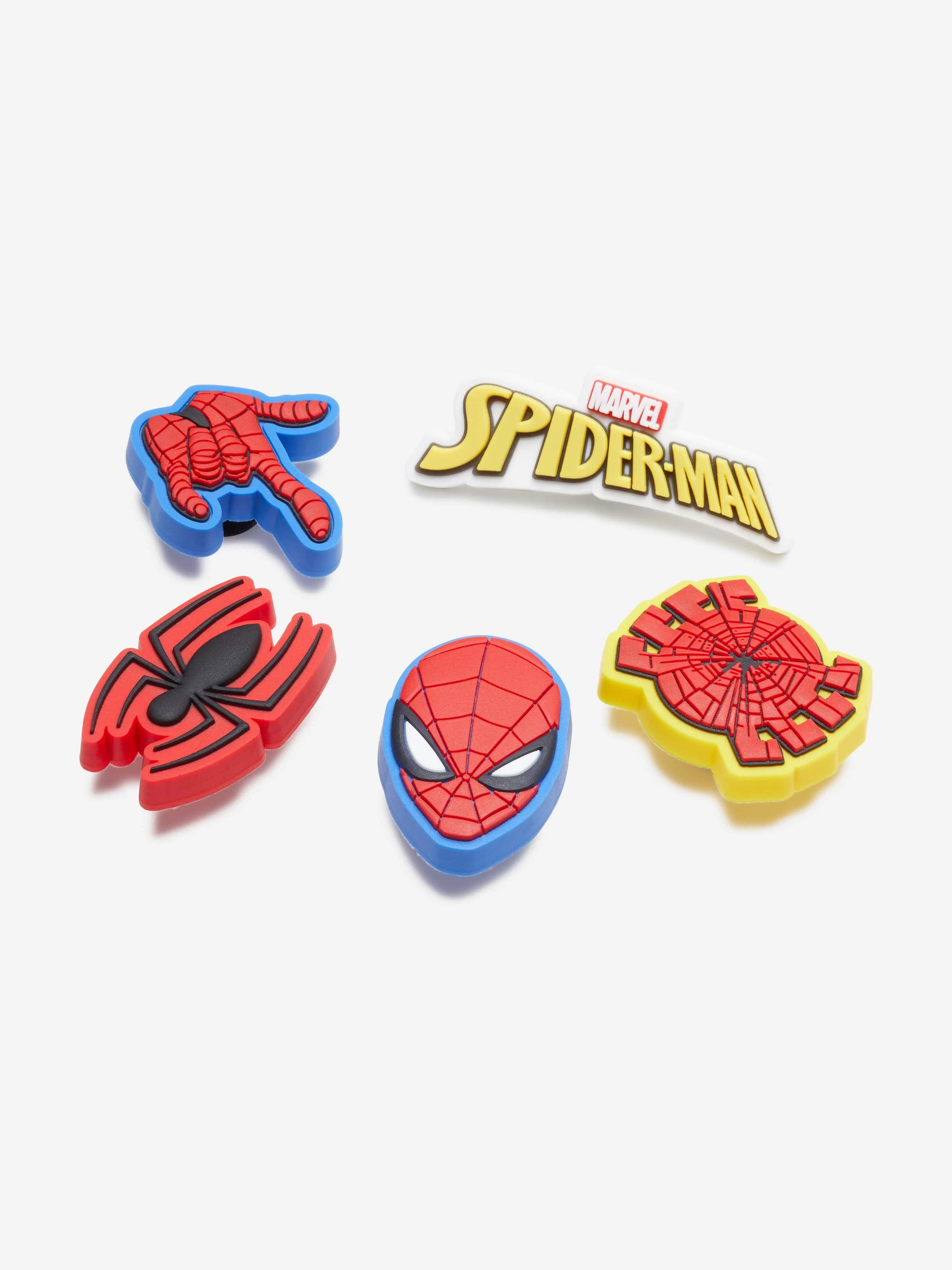 Crocs Kids Spider Man Jibbitz™ Charm 5 Pack in Multicolour