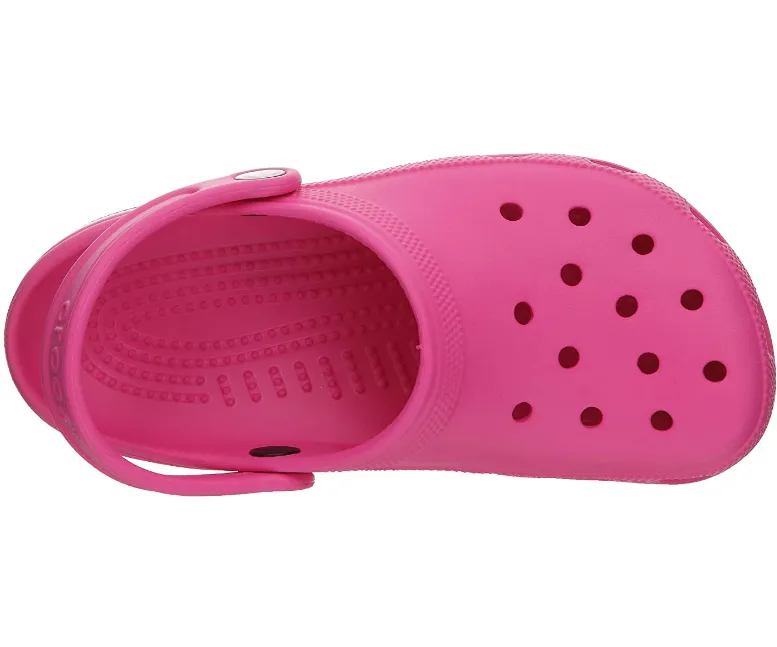 Crocs sandalo sabot da bambina Classic Clog 204536 fucsia