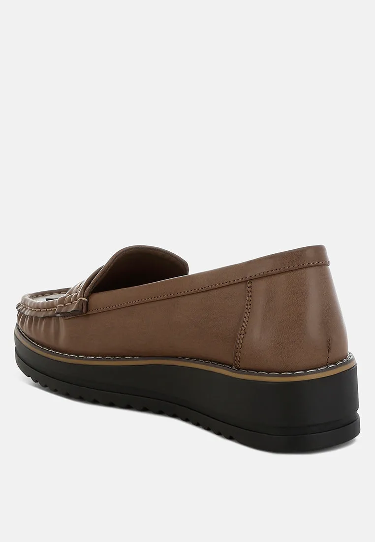 Croyda Fringed Nubuck Loafers