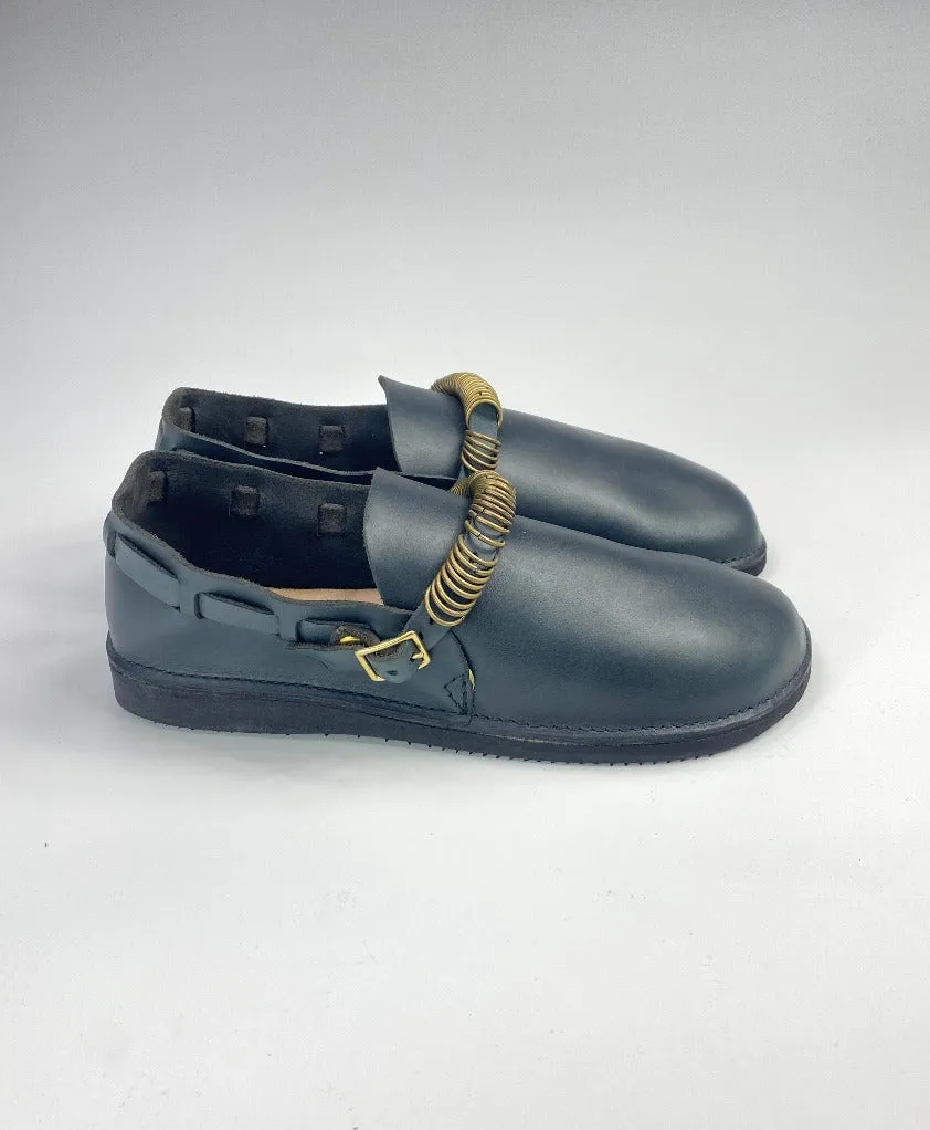 Custom Middle English Shoe Navy