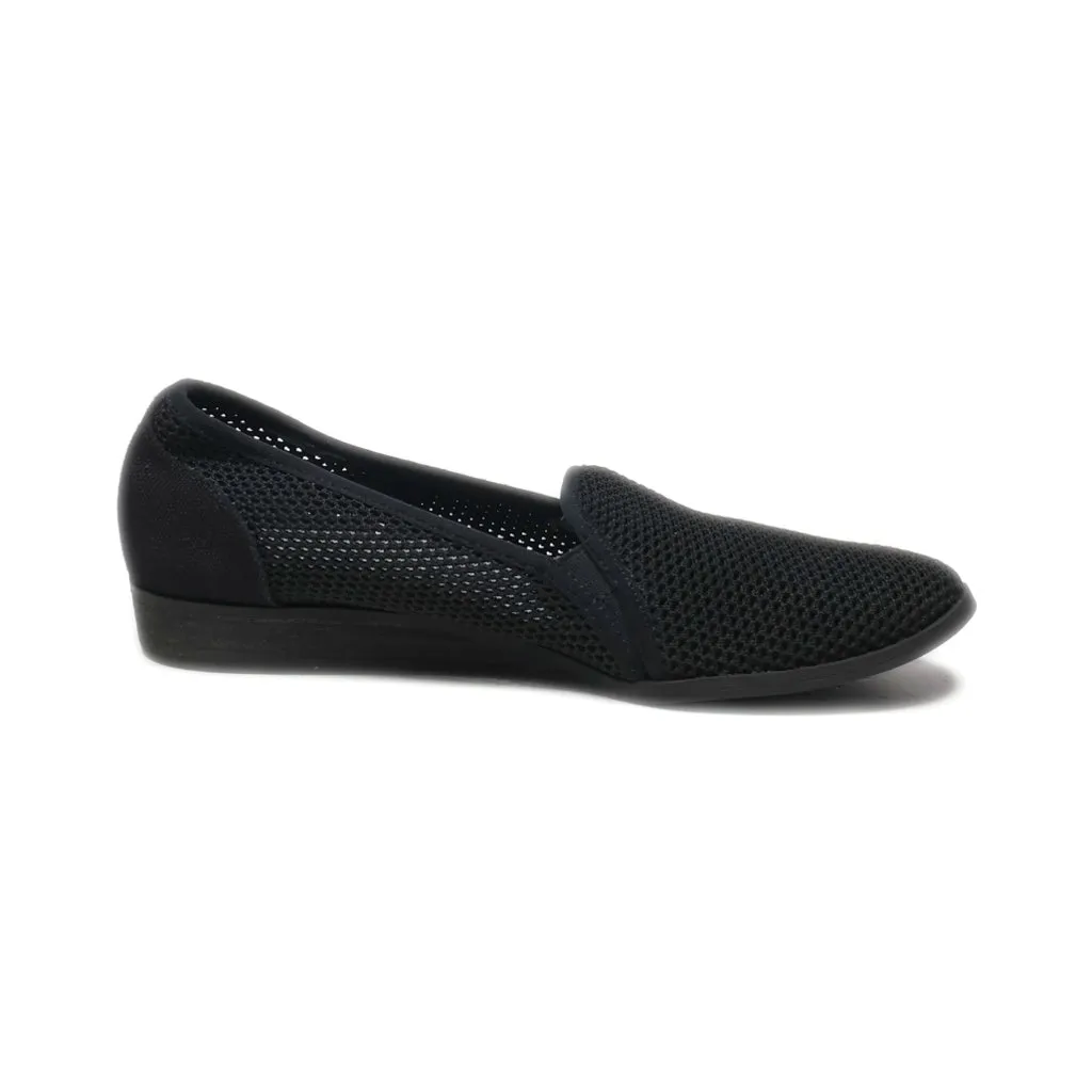 Dr. Scholl'S Loafers Canvas Black Colour For Women