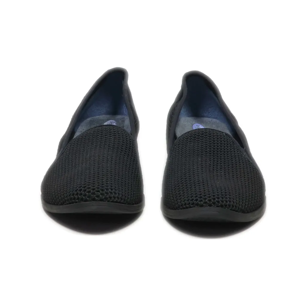 Dr. Scholl'S Loafers Canvas Black Colour For Women