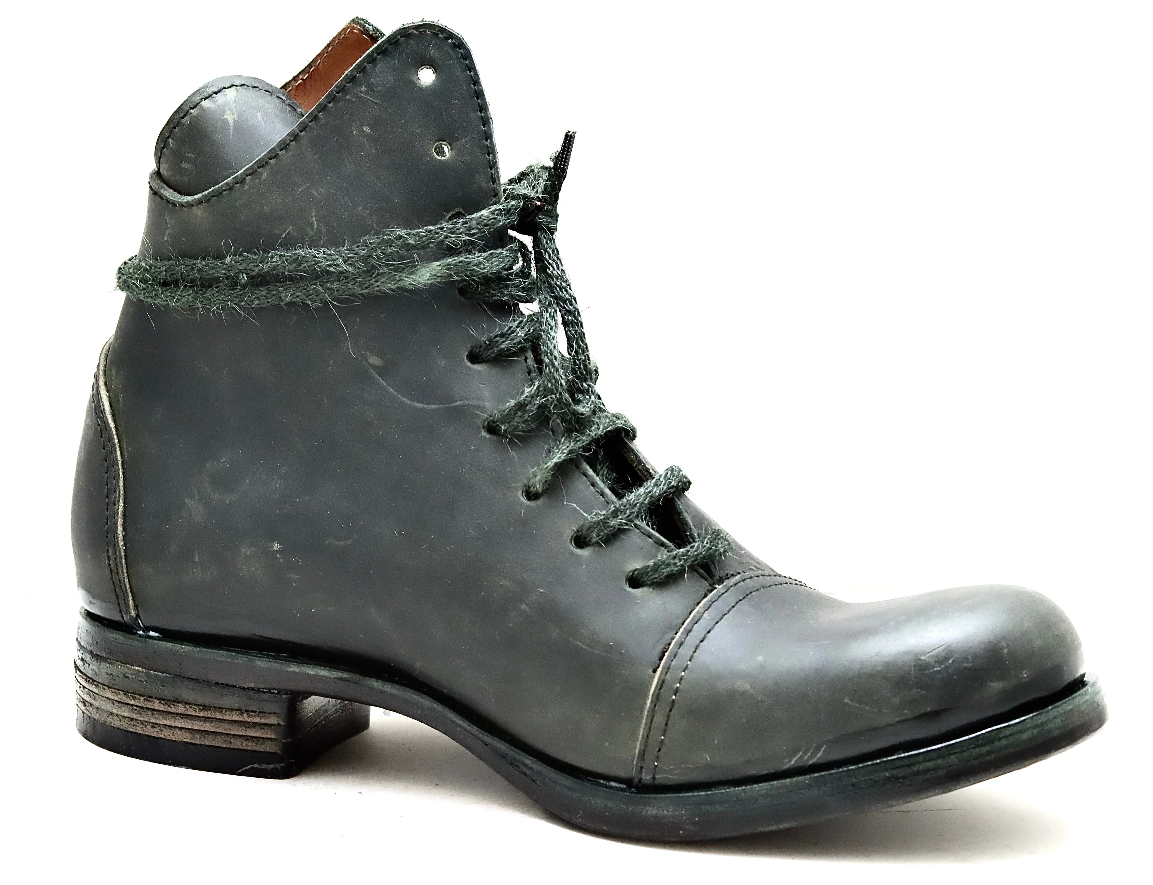 Fogey boot 2 | waxy olive | calf