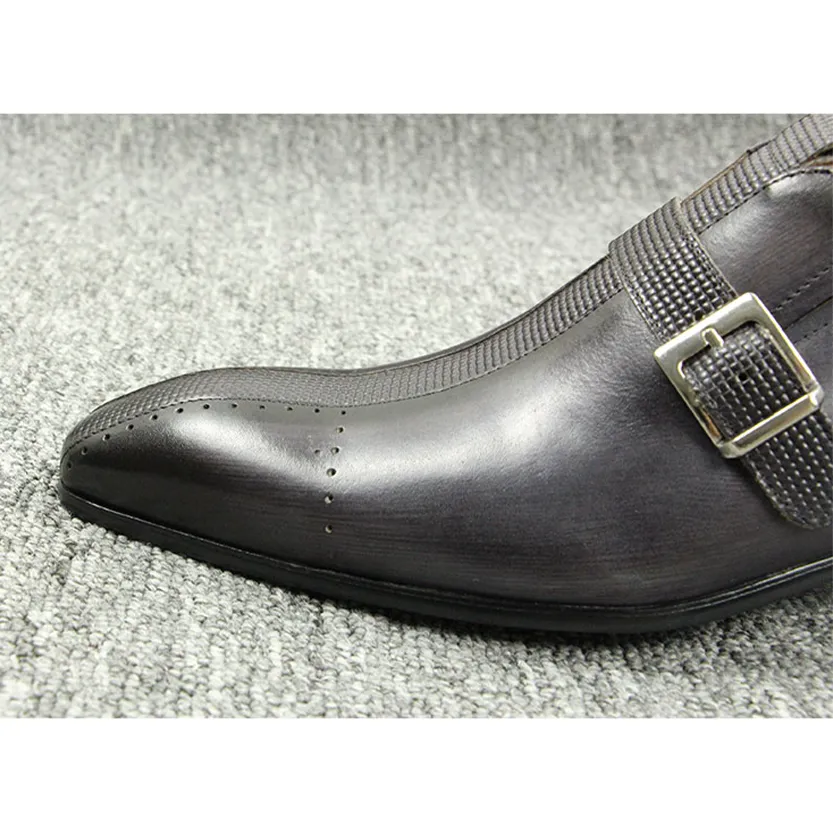 Funki Buys | Shoes | Men's Genuine Leather Formal Dress Shoe