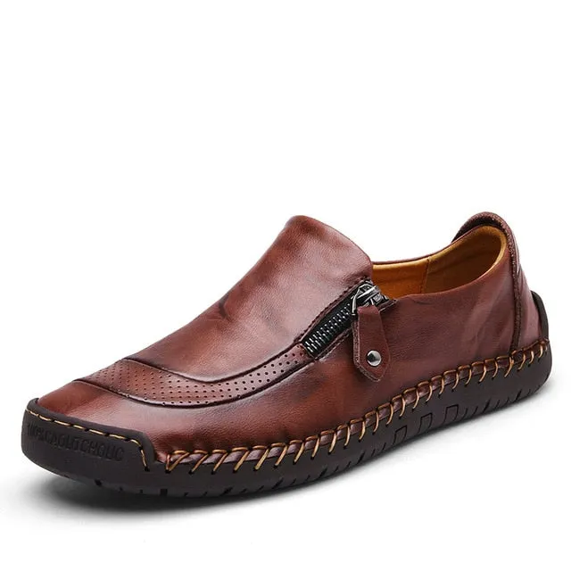 Genuine Leather Men Casual Shoes