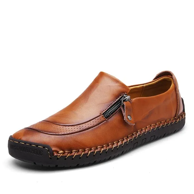 Genuine Leather Men Casual Shoes