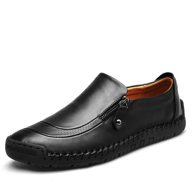 Genuine Leather Men Casual Shoes