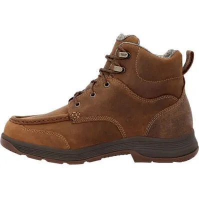 Georgia Men's Athens Superlyte WP Moc Toe Work Boot -Brown- GB00547