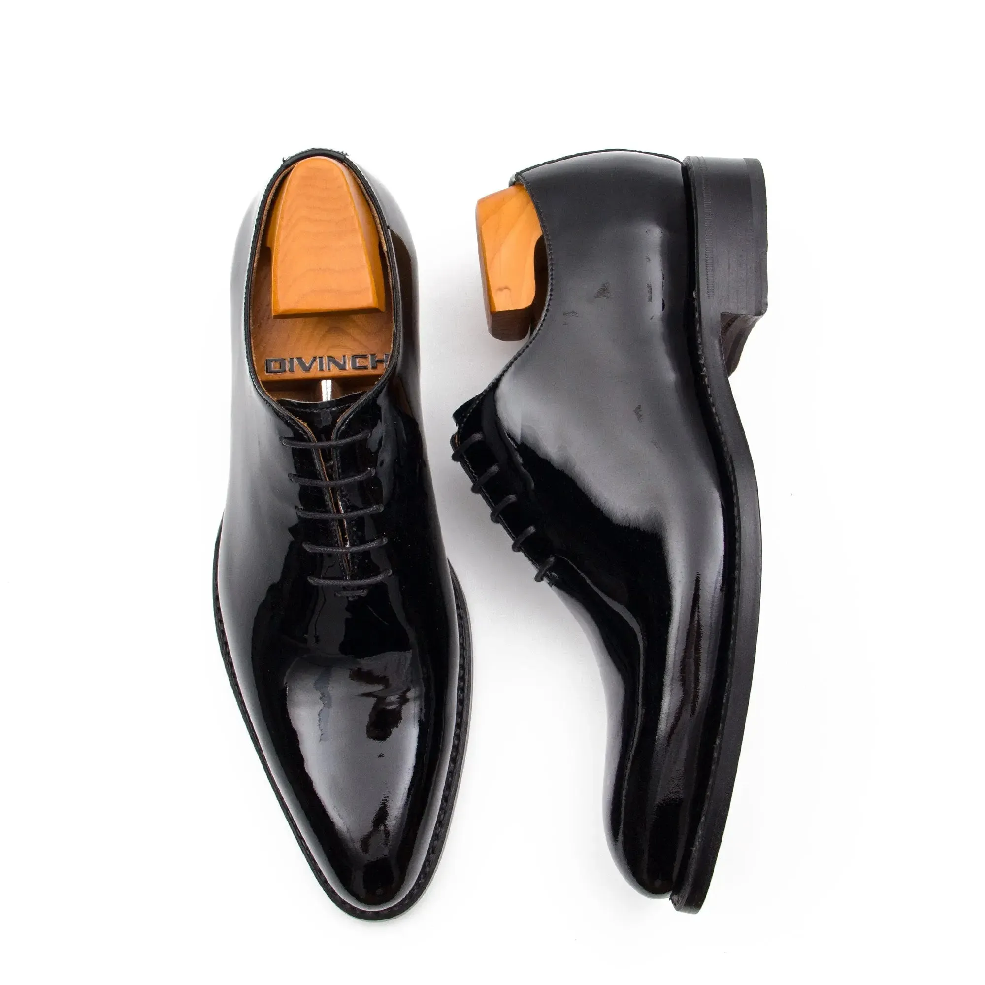 Goodyear Patent Leather Oxford Shoes