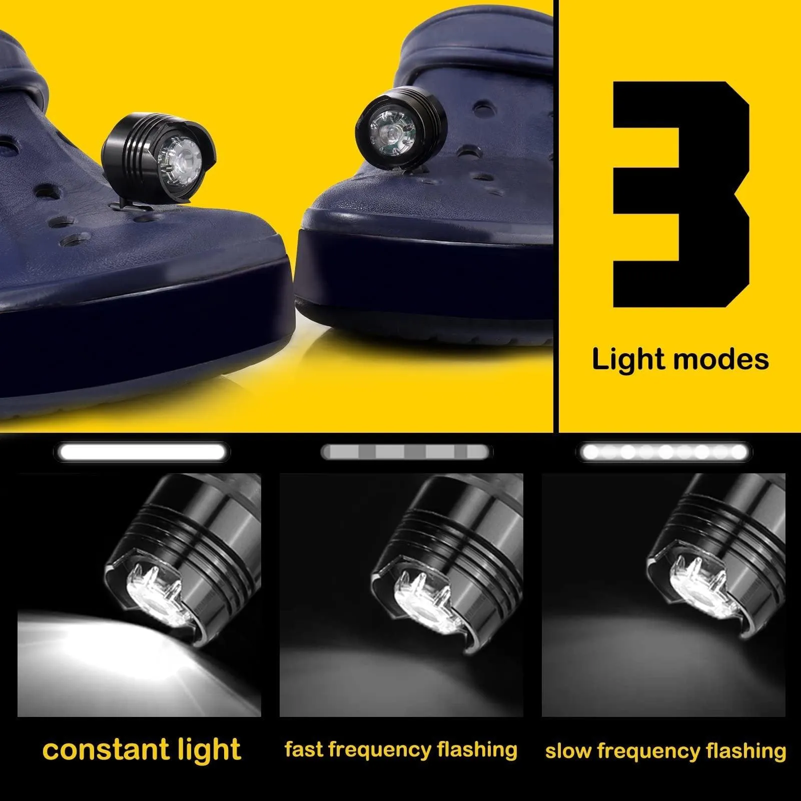 Headlights For Croc Lights Charms Accessories