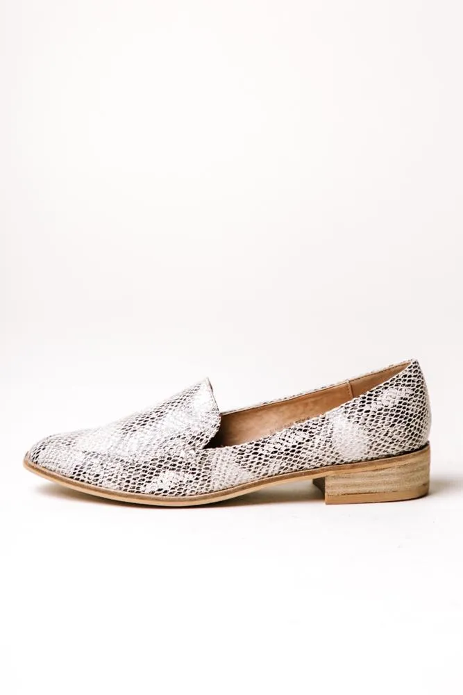 Jordan Loafers in Snake Print