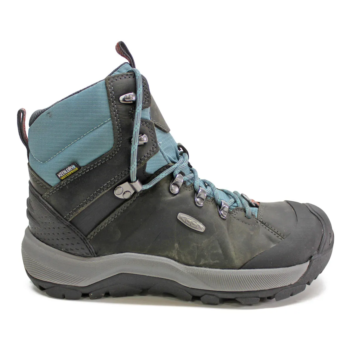 Keen Womens Revel IV Mid Polar Leather Textile Boots - UK 6