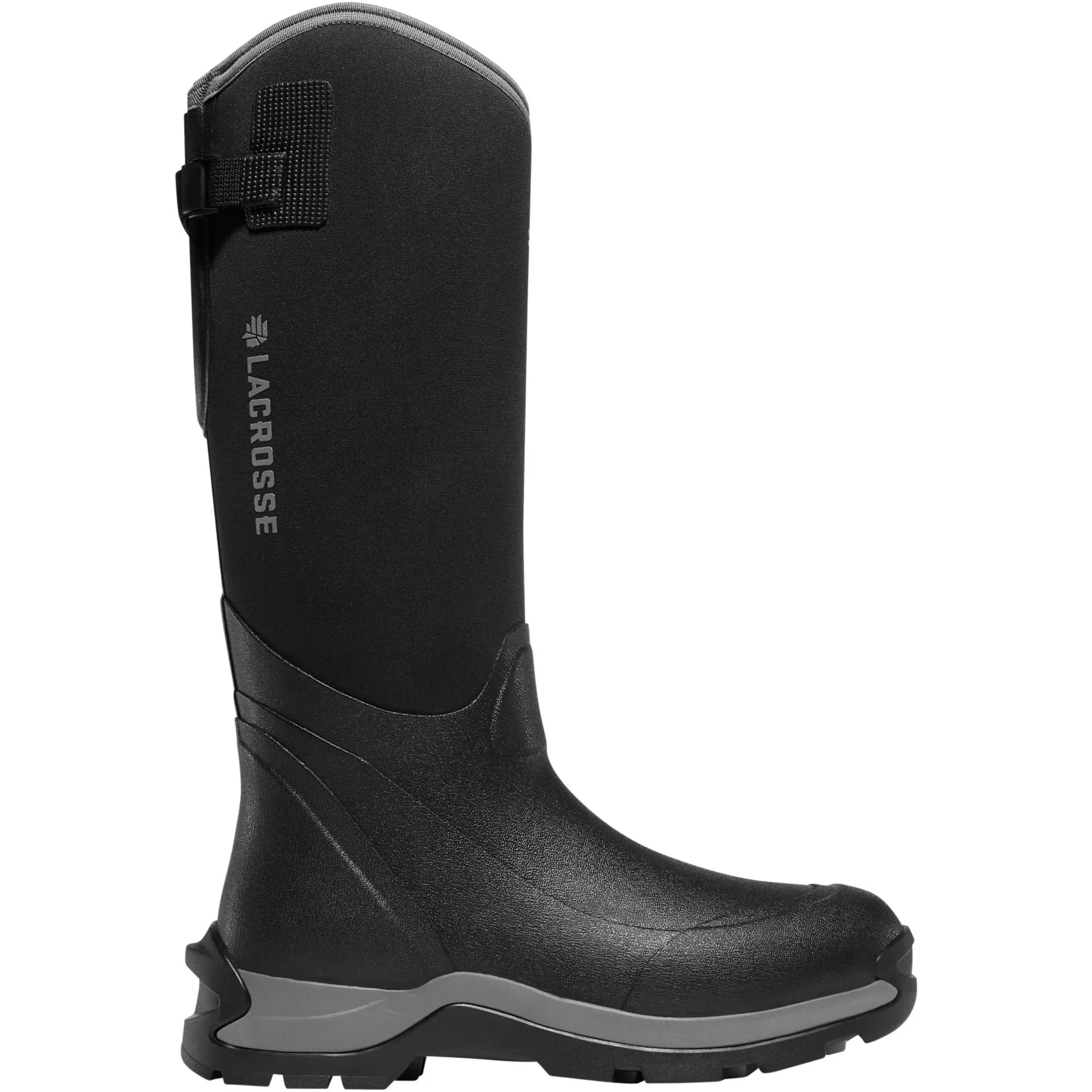 LaCrosse Men's Alpha Thermal 16" CT Ins Rubber Work Boot Black 644103