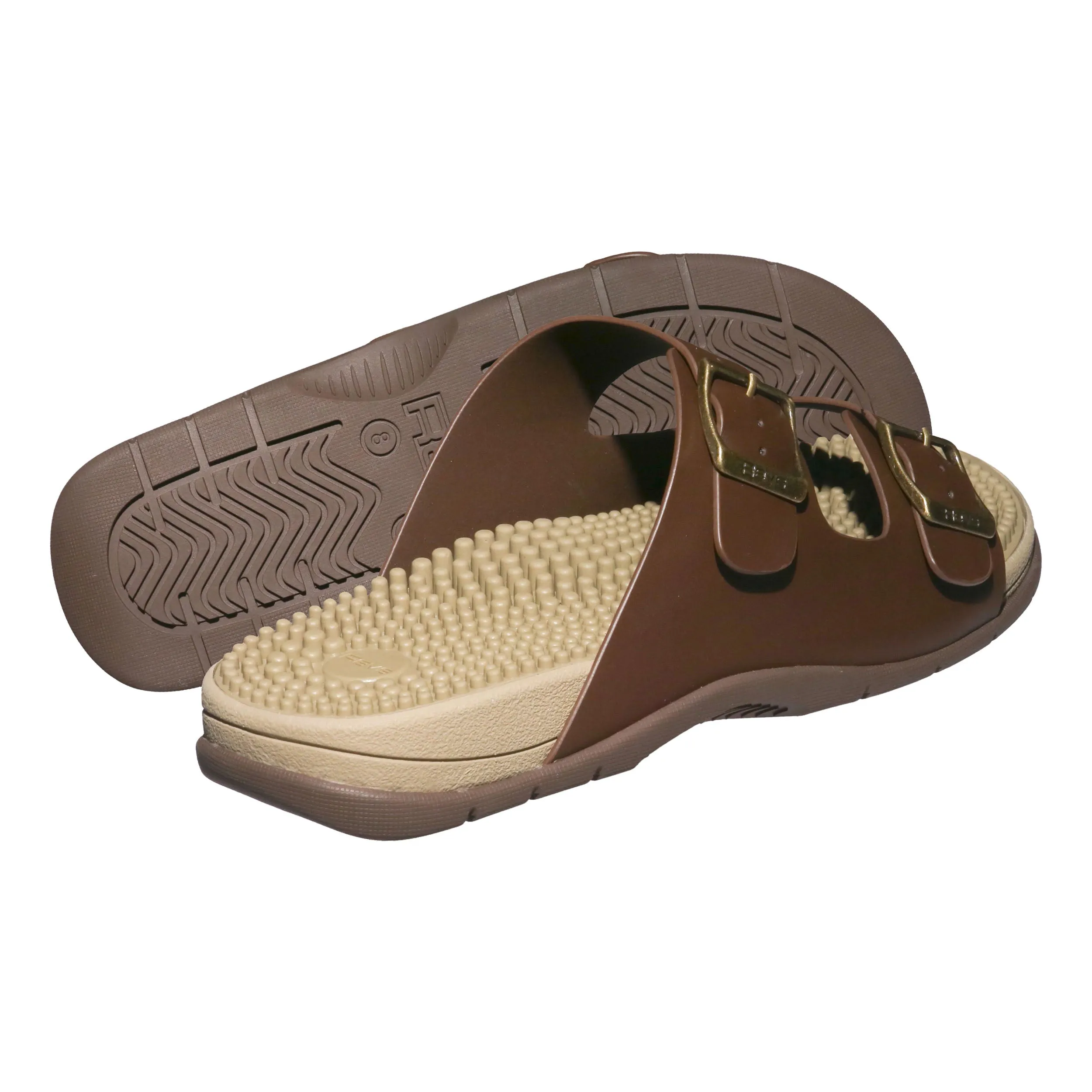 Lochy – Double Strap Reflexology Sandals