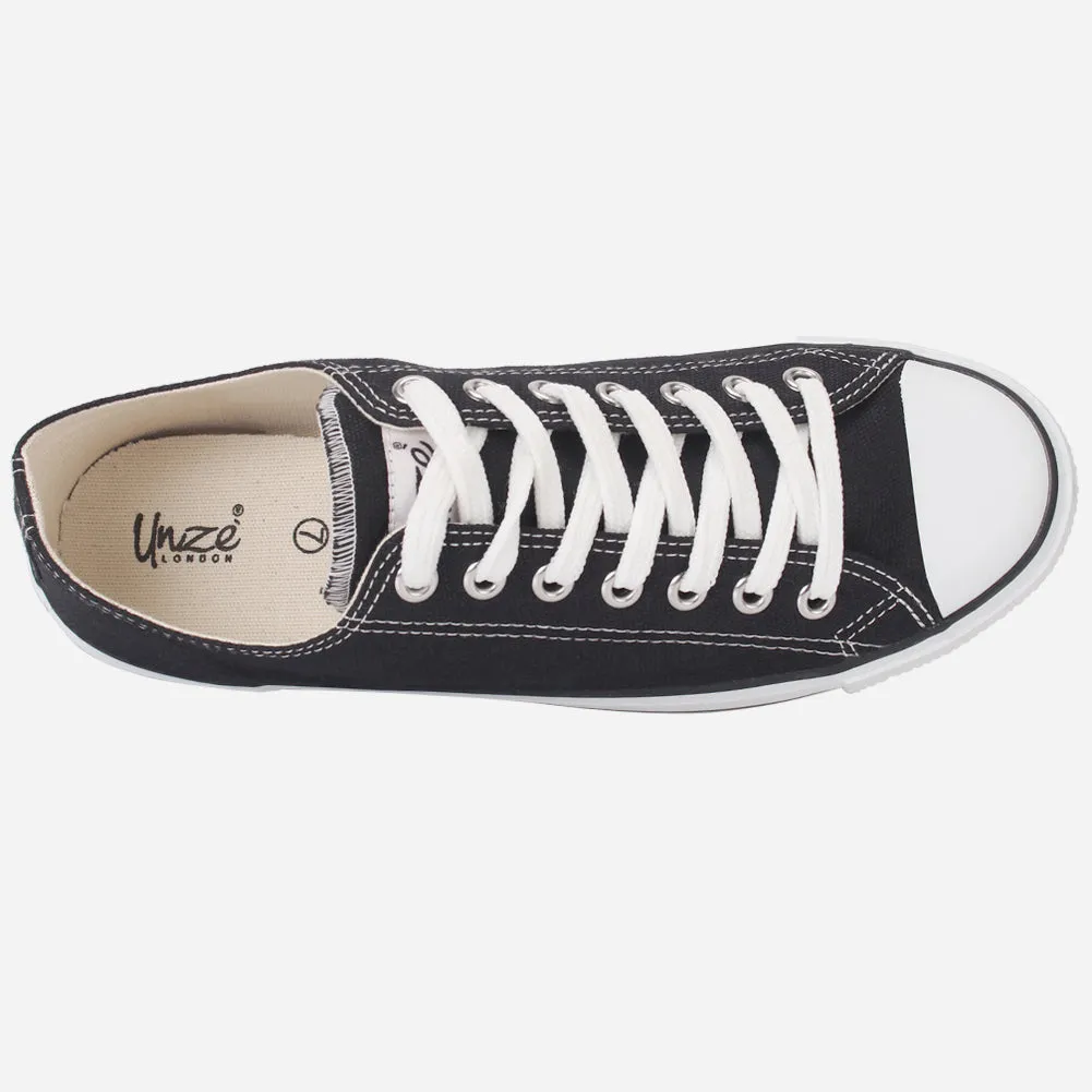 Mens "TOMOS" Lace-up Cotton Canvas