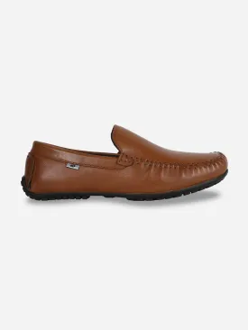 Men's Tan Moc Toe Formal Loafer (ID1041)