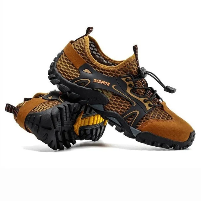 Mesh Men Hiking Shoes Outdoor