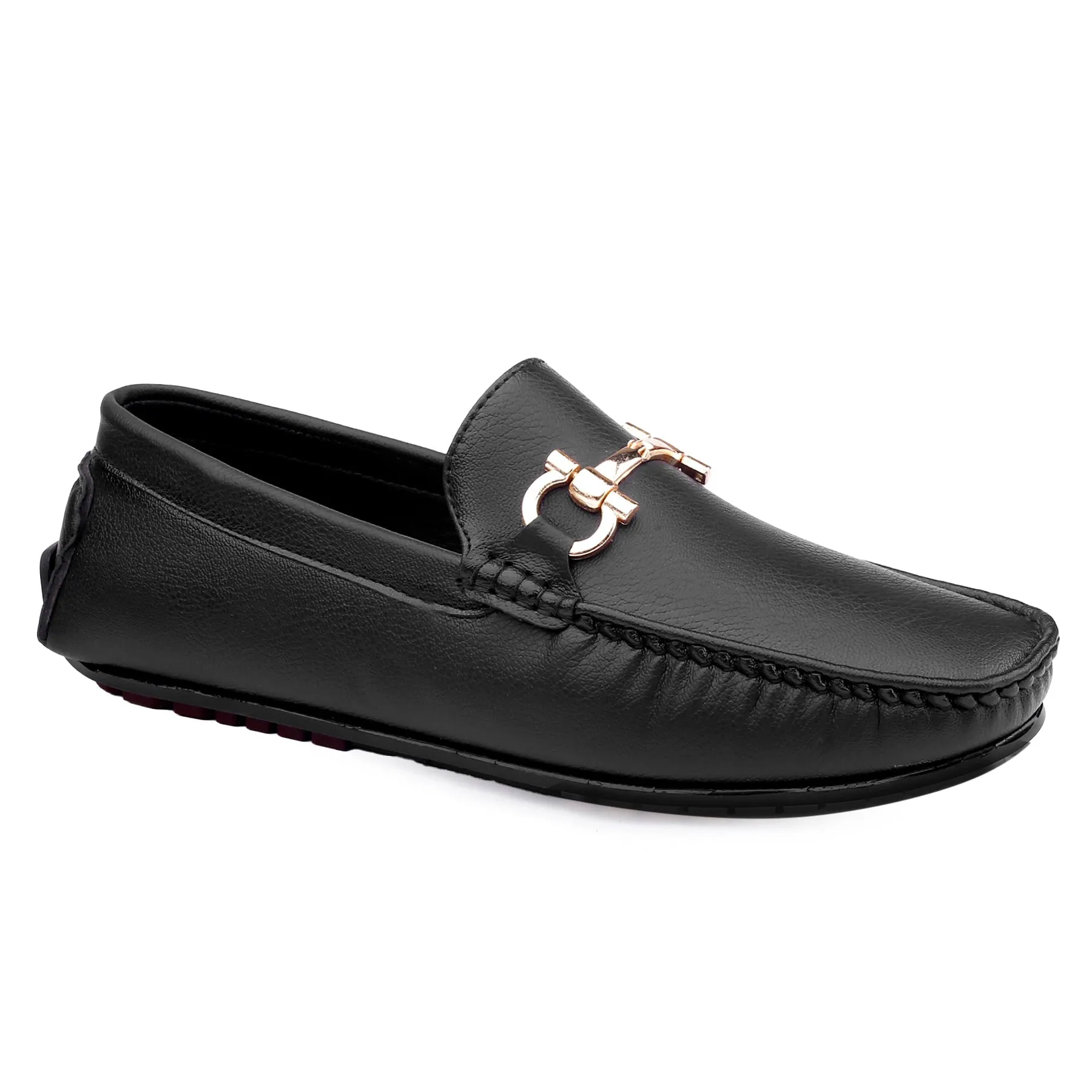 New Latest Men's Faux Leather Casual Loafer Shoes