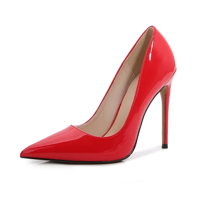 Patent Leather High Heels Pumps