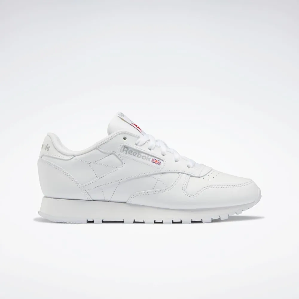 Reebok Footwear Women Classic Leather Shoes FTWR WHT/FTWR WHT/PURE GRY 3