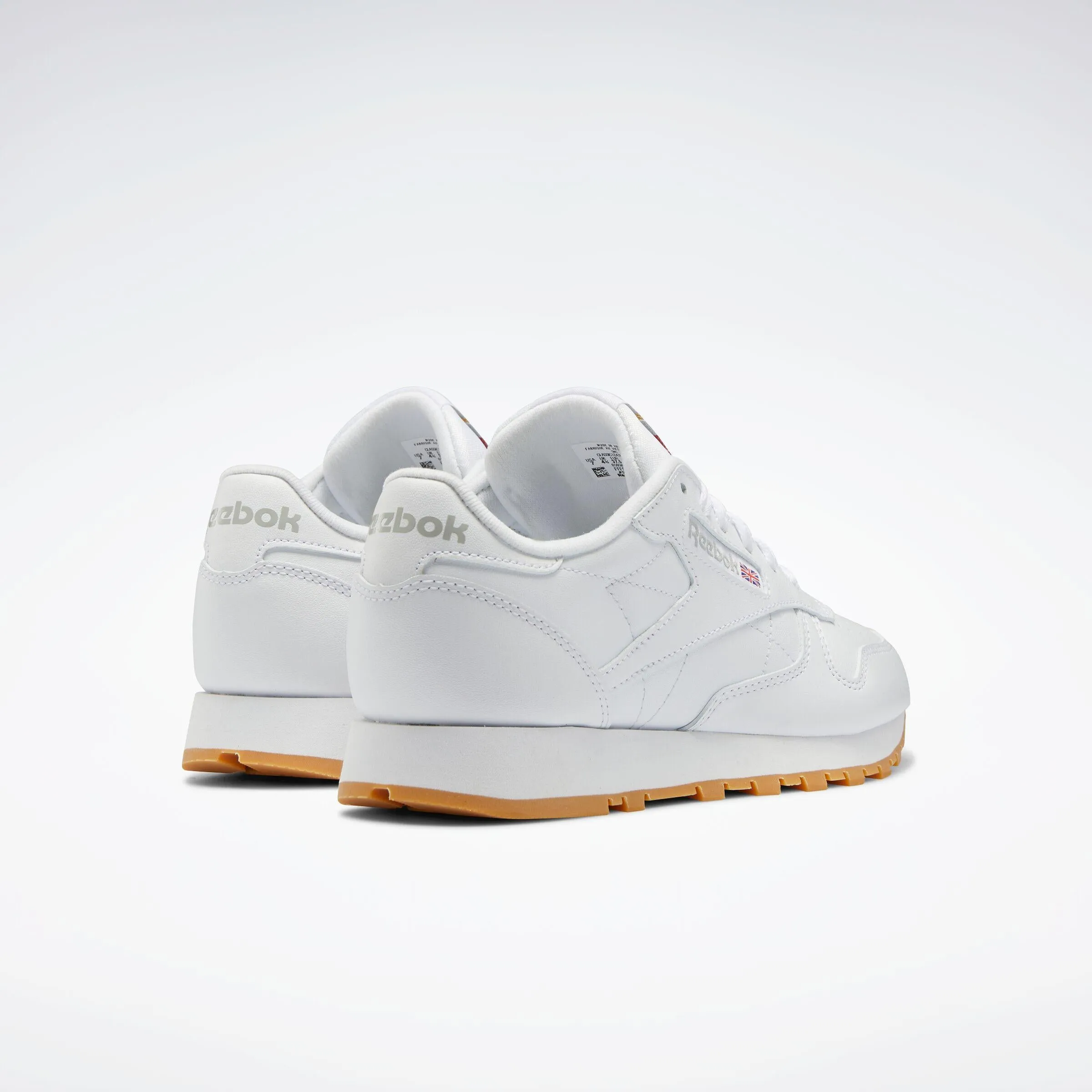 Reebok Footwear Women Classic Leather Shoes FTWR WHT/PURE GRY 3/REEBOK RUB