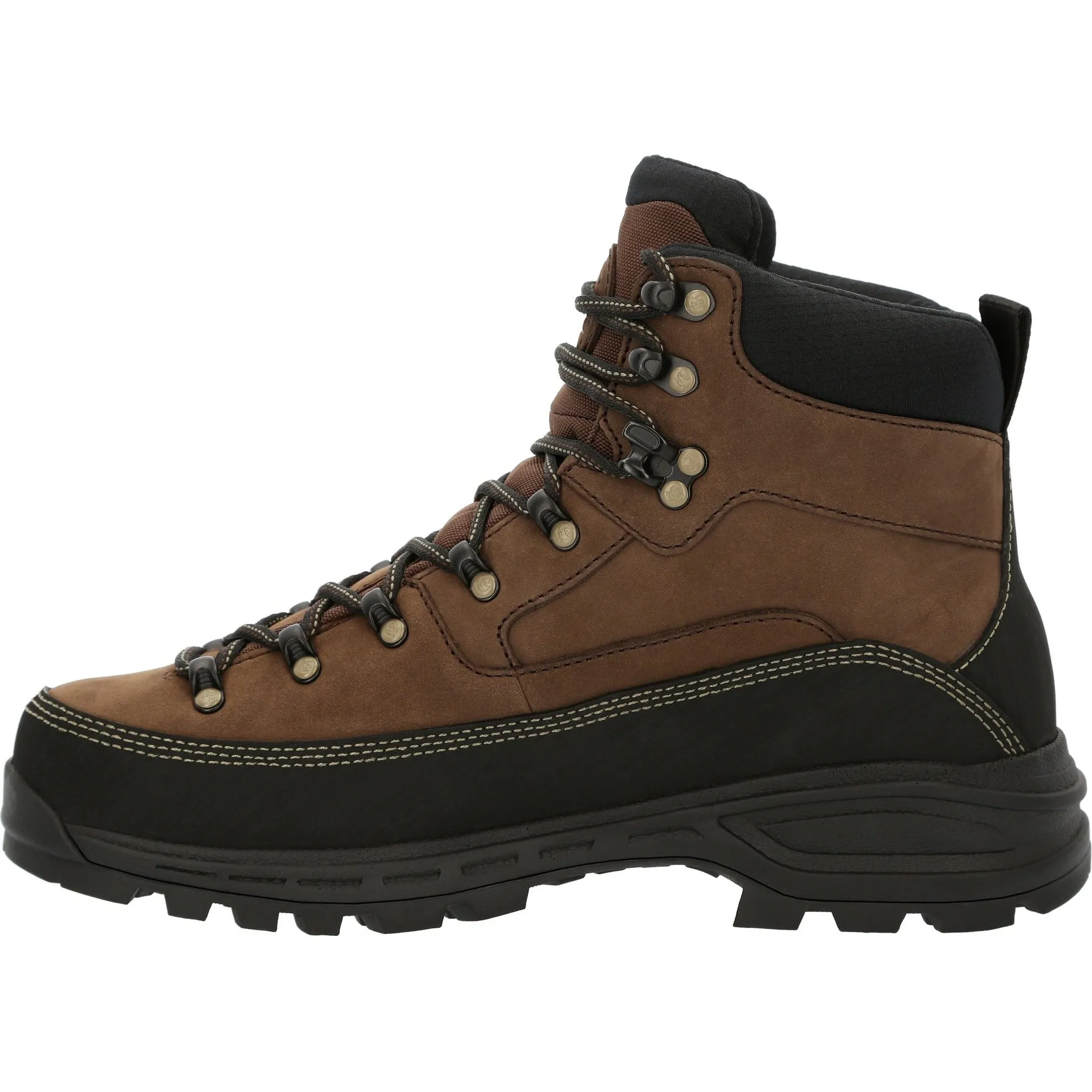 Rocky Men's MTN Stalker Pro 6" WP Hiker Mountain Boot- Brown - RKS0527