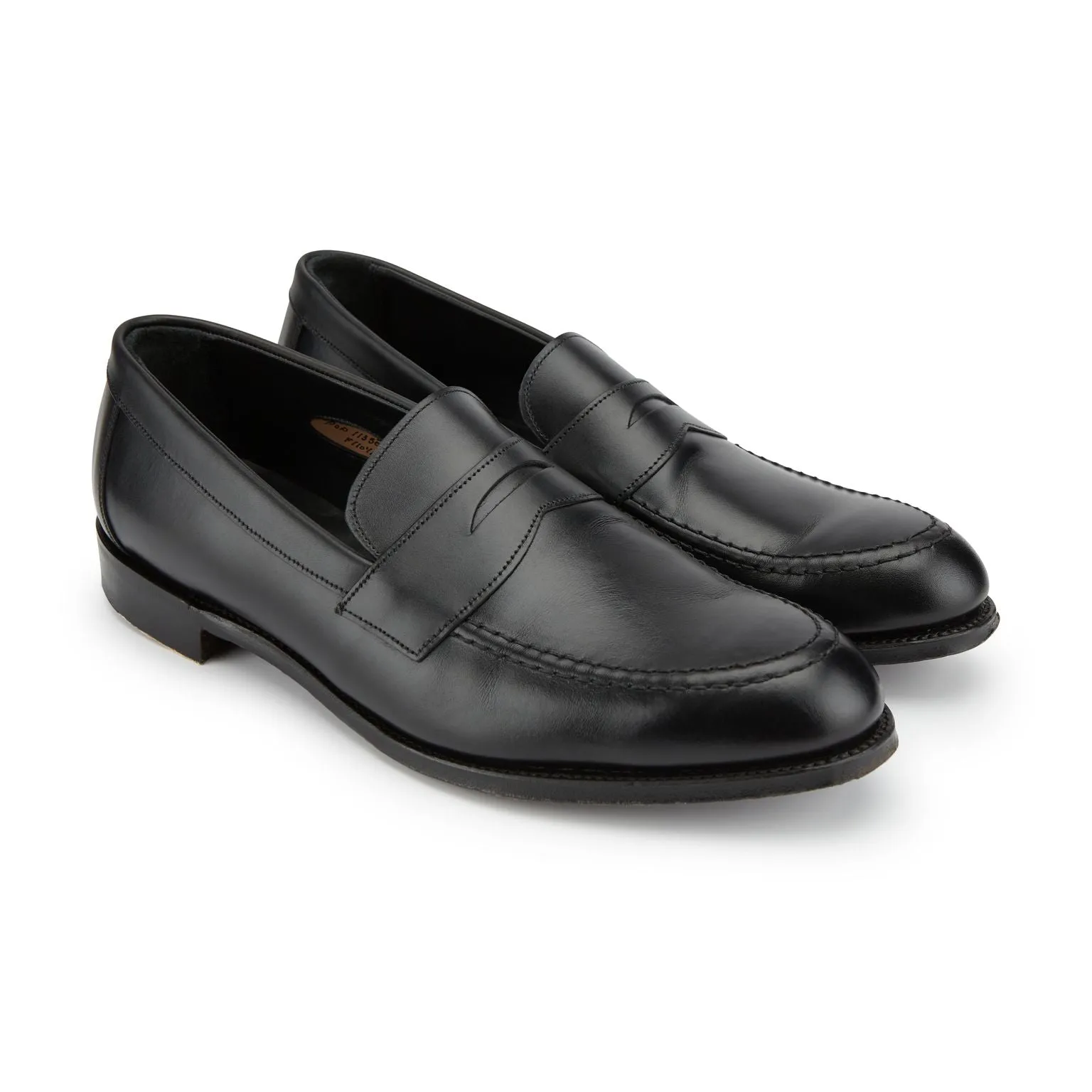 Sandy Black Penny Loafer