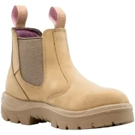 Steel Blue Women's Hobart Ladies 6" WP Steel Toe Romeo Work Boot - Sand - 812891