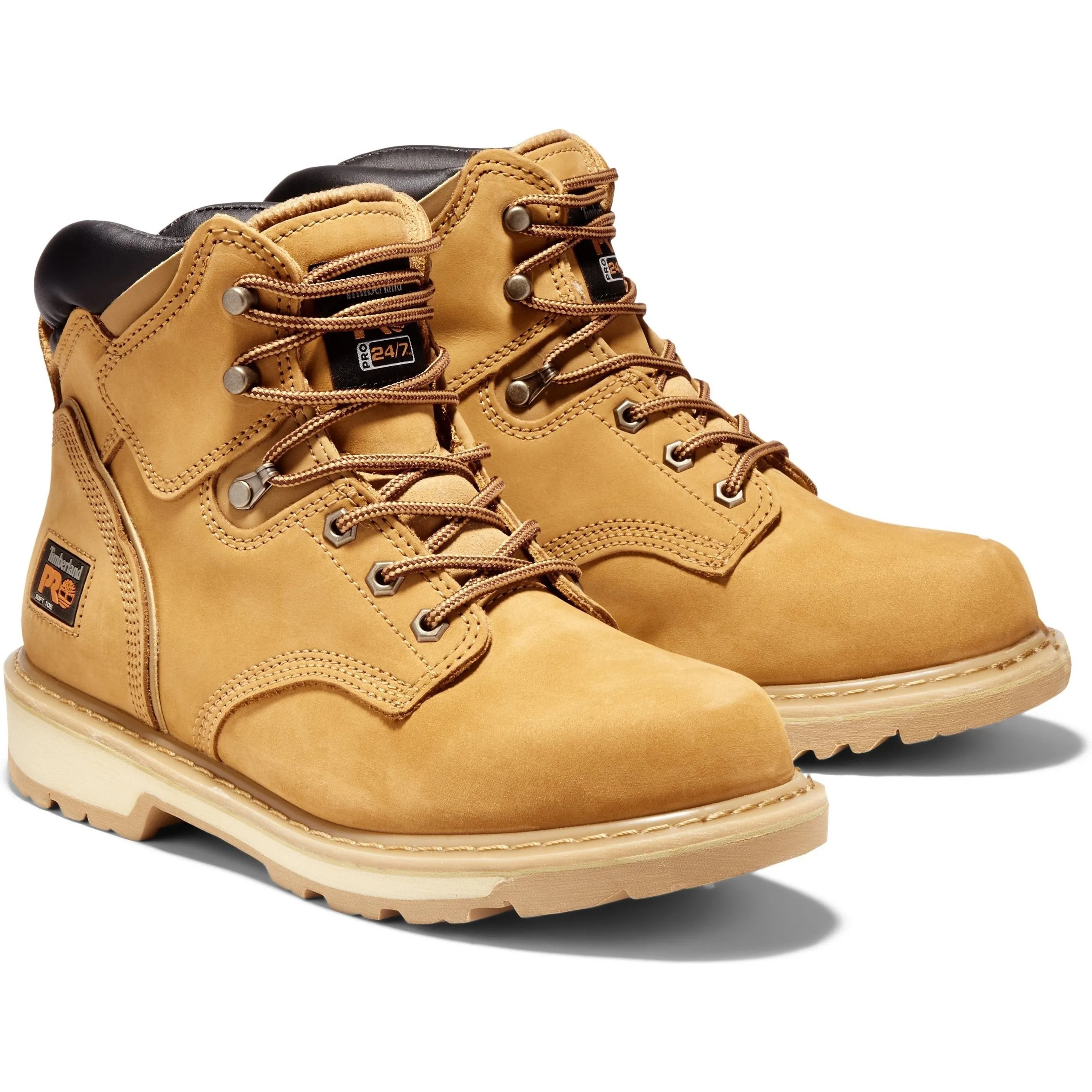 Timberland PRO Men's Pit Boss 6" Soft Toe Work Boot Wheat TB033030231