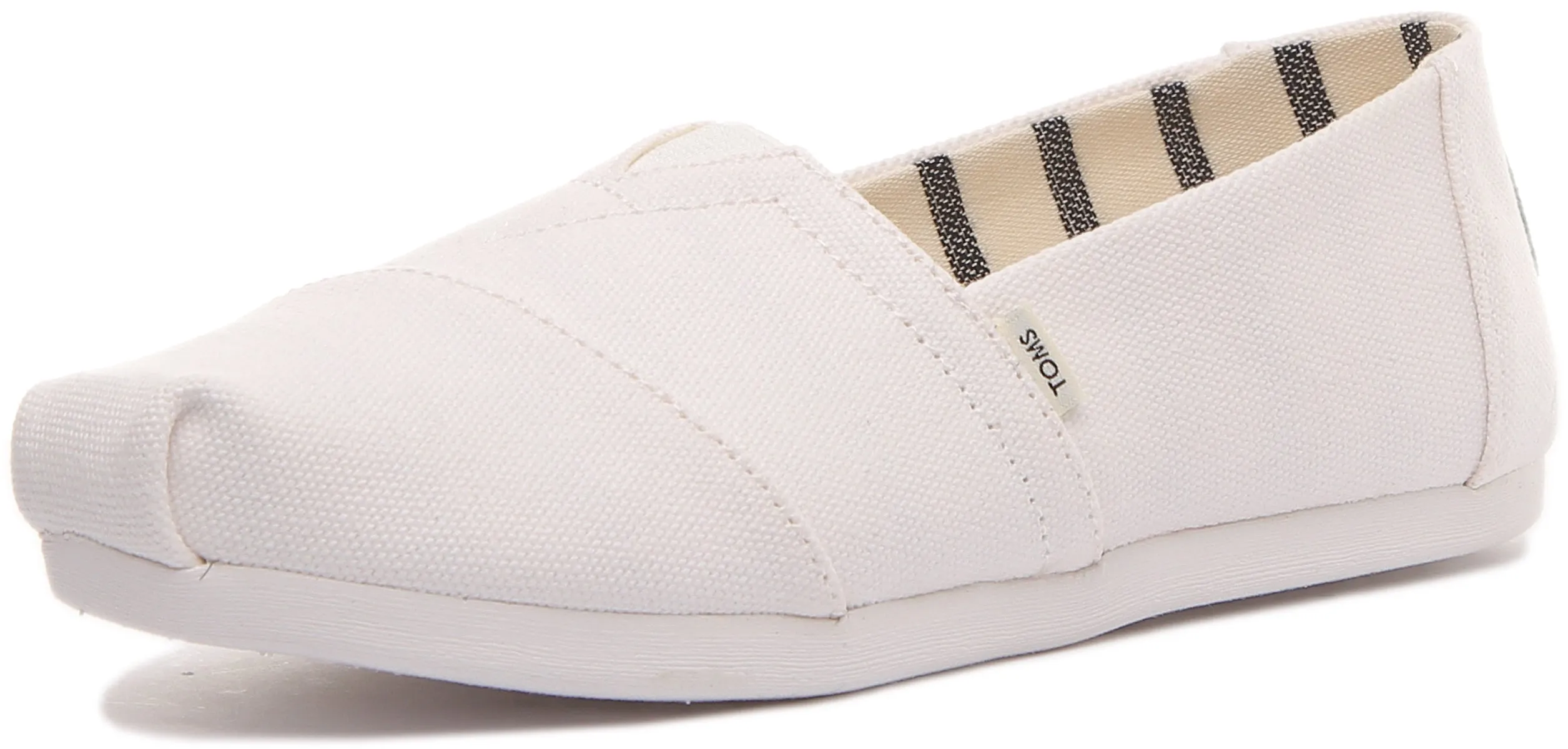 Toms Alpargata In White For Women