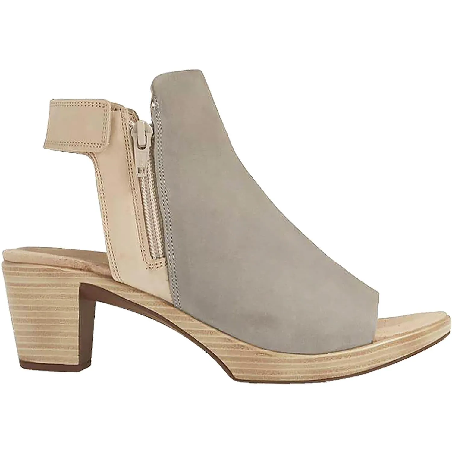 Women's Naot Favorite Light Grey/Beige Nubuck