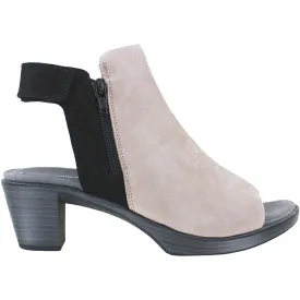 Women's Naot Favorite Stone/Black Velvet Nubuck